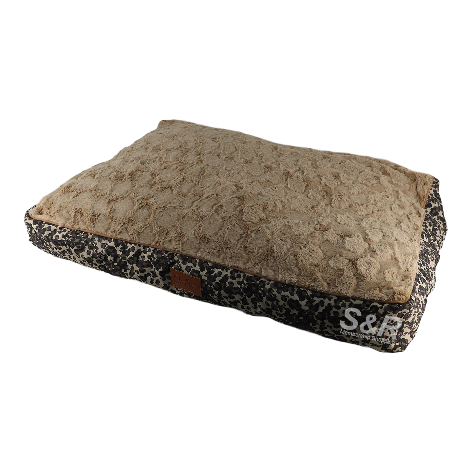 Jessica Simpson Pet Bed Brown 1pc Jessica Simpson Pet Bed Brown 1pc